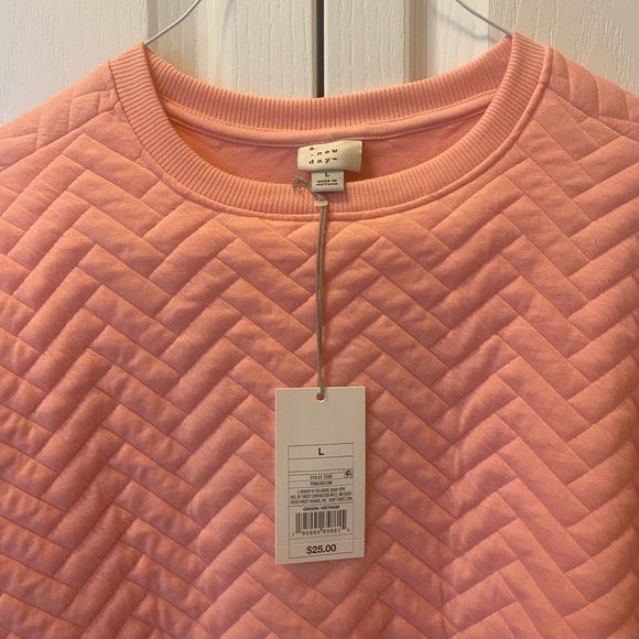 NWT A New Day Pink Sweater L - Picture 3 of 6